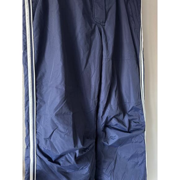 Womens Blue White Waterproof Obermeyer Snowboard Ski Pants ATC AC Insulated Sz18 - Picture 3 of 13